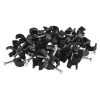 Kábelrögzítő bilincs szögelhető 10mm fek. A2825