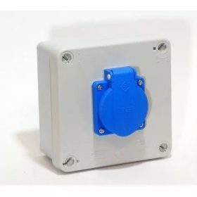 Jangar 1-1220 doboz 1x2P+F 107x107x60mm