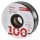 Koax kábel RG6 75ohm 3xárnyékolt UV FEKETE s5265