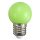 Színes izzó E27 zöld LED 1W 270505