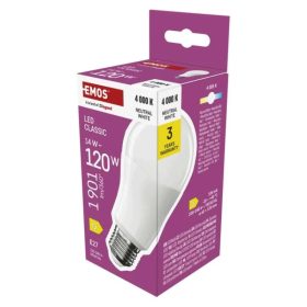 Led izzó E27 14W 4000K ZQ5D76