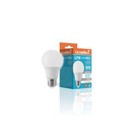 Led izzó E27 8,5W 4000K UT- LEDA806E27LC Lite