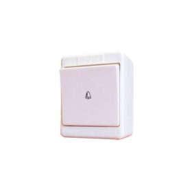 Kbi2-N101 fehér falon kívüli csengonyomó