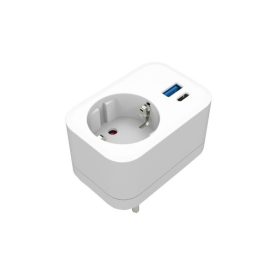 Dugaszoló aljzat USBA+C AD181USB