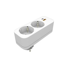 Dugaszoló aljzat USBA+C AD182USB 2x