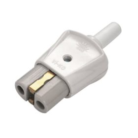 Vasaló csatlakozó fekete színű