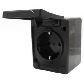 Daf2-162 Falon kívüli vízmentes dugalj szürke