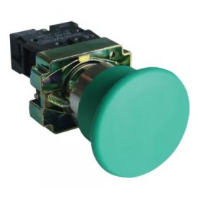 NYGBC31Z nyomógomb gombafejű zöld 1z 40mm