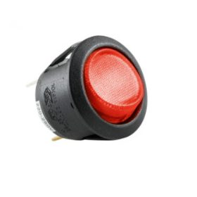   STV07/08 bill.kapcsoló vil.kerek  5572zöld;5551piros,230V/6A