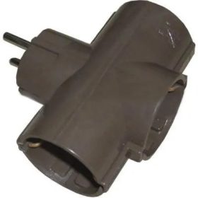 Tdf-16 elosztó hármas barna