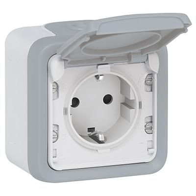 Plexo dugalj szürke KOMPLETT 69733 IP55