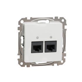 Sedna új 2xRJ45 Cat6 UTO fehér PSDD111462