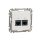 Sedna új 2xRJ45 Cat6 UTO fehér PSDD111462