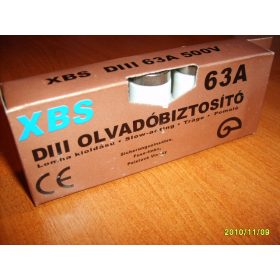 Dol III. 63A biztosíték