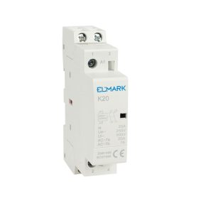 Elmark kontaktor 25A 230V 1NO+1NC 23012