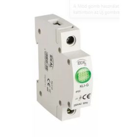 Kanlux 23321 JELZŐLÁMPA KLI-R zöld SÍNRE 1 POL.