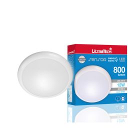 UT-PS148WH 12W IP65 mozg. érz.ledes lámpa