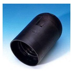 E27 normál foglalat fekete