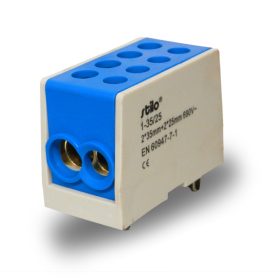 Fővezetéki sorkapocs kék 35 MM