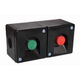 BKV-2MT nyomógomb zöld-piros
