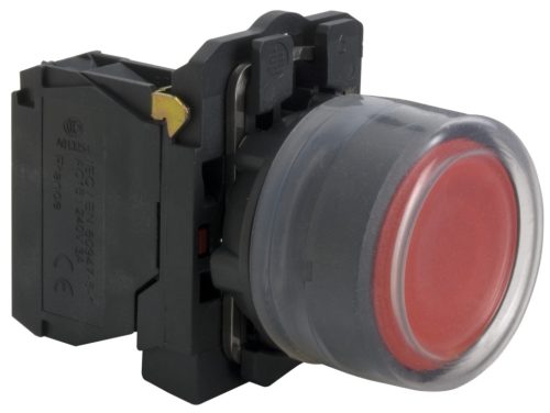 XB5 AP42 porvédett nyomógomb komplett piros