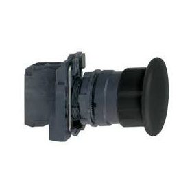 XB5AC21 nyomógomb komplett fekete gombafejű