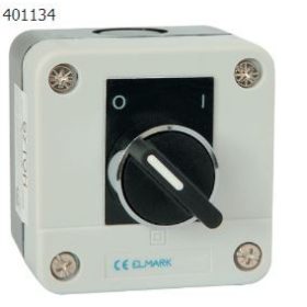  Elmark EL1-B134 Tokozott forgócsapos kapcsoló 401134