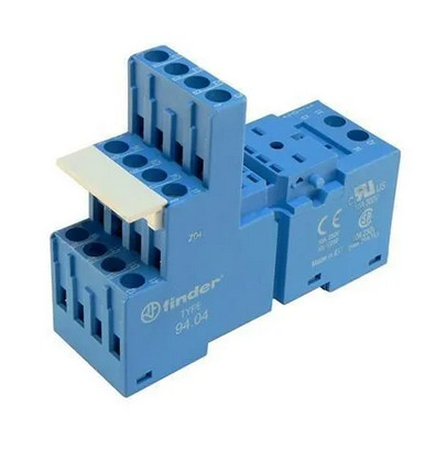 Finder 94.04 reléfoglalat 4 morse