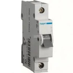 Hager 1P  C6 kismegszakító 