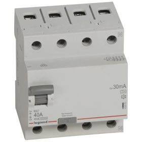 Fí relé 4p 40A 30mA Legrand 402075