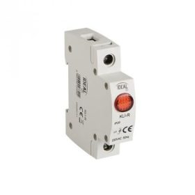 Kanlux 23320 JELZŐLÁMPA KLI-R PIROS SÍNRE 1 PÓL.