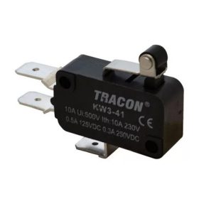 Mikrokapcsoló TR-KW3-41 rövidkaros görgős