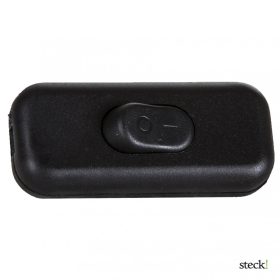 Zsinórközi kapcsoló fekete