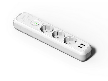 2533 hármas elosztó kapcsolóval + 2 USB