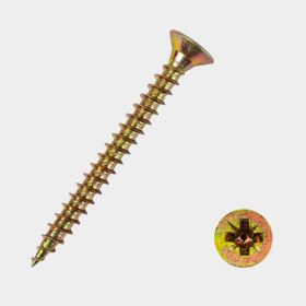 Faforgács csavar 4x80