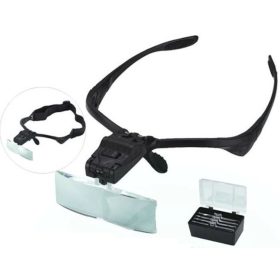 Fejlámpa nagyítós 