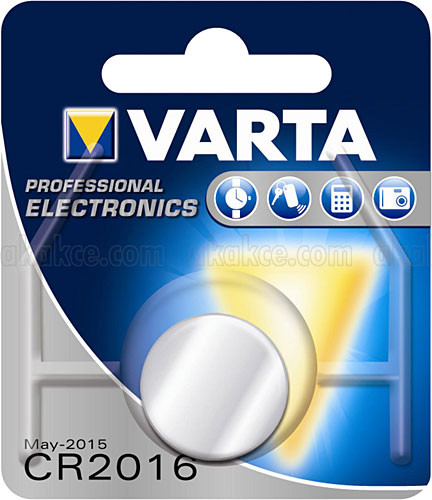 Varta CR2016 gombelem