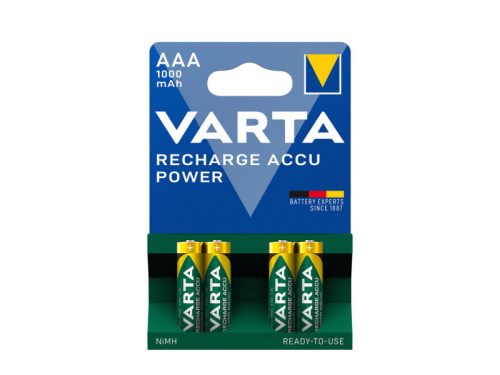 Varta tölthető elem AAA 1000mAh
