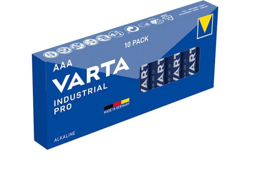 Varta Industrial AAA elem 10db/gyűjtő