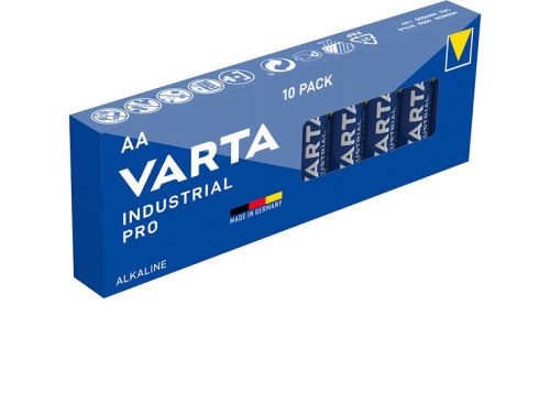 Varta Industrial AA elem 10db/gyűjtő