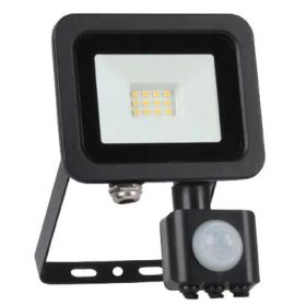 Led reflektor 10W+mozgásézékelő IP65 4000K 230056