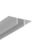 Led profil plane14 IN BC3 Natúr alu 2m