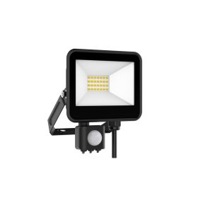 Led reflektor 30W+mozgásérzékelő IP65 4000K LF3000BKPS