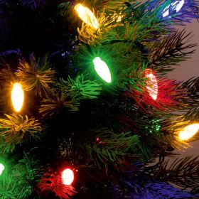   Karácsonyi izzósor beltéri 40db-os színes cukorsüveg KIL40C/M