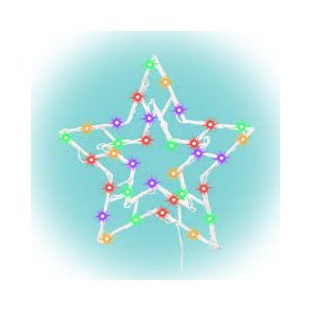 KID 503M világító ablakdísz csillag IP44