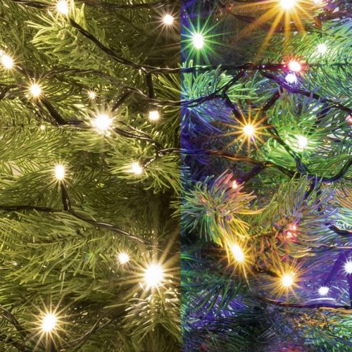LED 102R/WW/M LED-es DUAL COLOR fényfüzér
