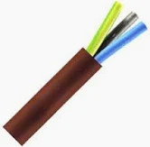 MTK 3x1,5 kábel BARNA