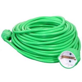 Hosszabbító 10m  3x1,5 336257 ZÖLD