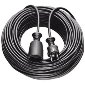 Hosszabbító 10m 3x1,5 fekete 1162200