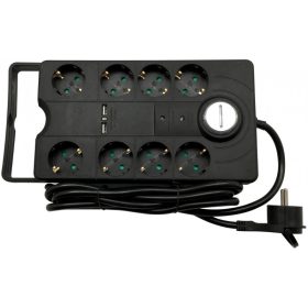 UT-EKT82 8-as elosztó, 3m túlfesz. elleni védelem